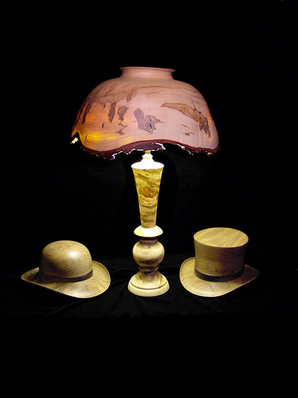 Lamp and Hats