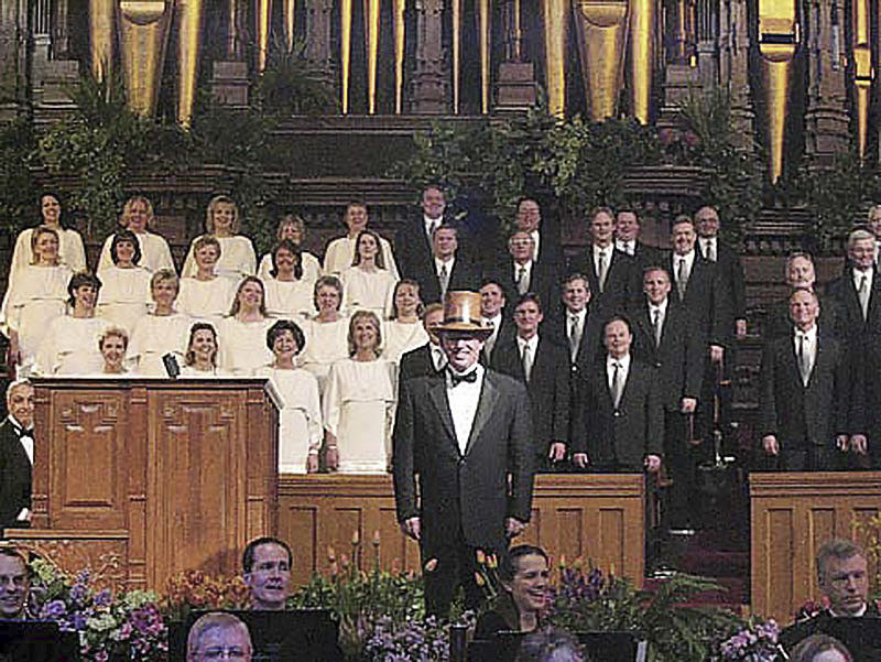 Craig Jessop and the Mormon TAbernacle Choir